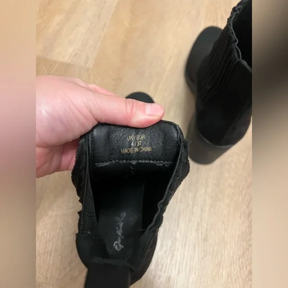 Suede Booties - Picture 5 of 7